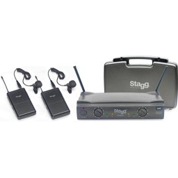 Microfon Stagg SUW 50 LL FH EU Wireless UHF Negru