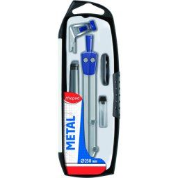 MAPED: Set compas metalic cu 5 piese