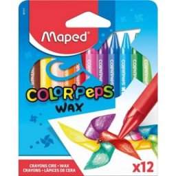 Maped: Color Peps Wax set de pasteluri - 12 buc