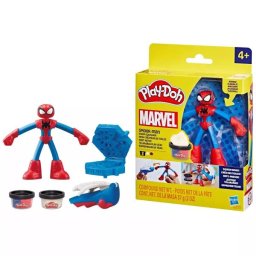 Play-Doh: Set de modelaj Marvel cu figurine - Omul Păianjen