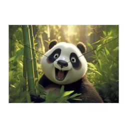 Mapă pentru documente cu model de panda - format A5