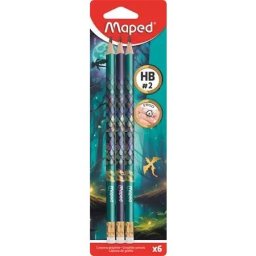Maped: Set de radiere cu carouri - diverse modele, set de 2 bucăți
