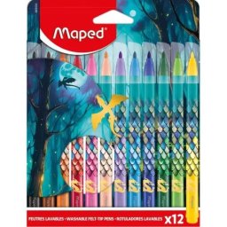 Maped: Set de carioci Dragon - lavabile, 12 buc.