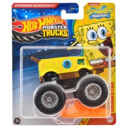Mașinuță Hot Wheels: Monster Trucks - Spongebob Pantaloni Pătrați