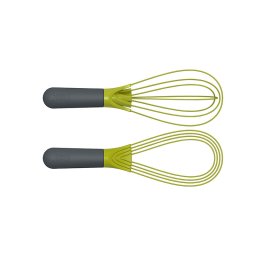 Tel Joseph Joseph Twist 10539, Silicon rezistent la caldura, 2 in 1, Fara BPA, Gri/verde