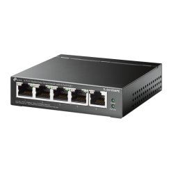 Switch TP-LINK TL-SG105MPE, 5 porturi (4 PoE), Black