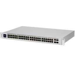 Switch UBIQUITI USW-48-POE, 48 porturi (32 PoE+), Silver