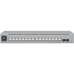 Switch UBIQUITI USW-PRO-MAX-16, 16 porturi, Silver