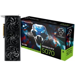 Placa video Gainward nVidia GeForce RTX 5070 Python III 12 GB NE75070019K9-GB2050T, GDDR7, 192 bit