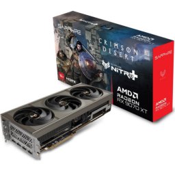 Placa video Sapphire AMD Radeon RX 9070 XT NITRO OC Crimson Desert Edition 16GB 11348-10-20G, GDDR6, 256 bit
