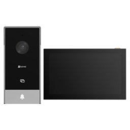 Kit videointerfon smart EZVIZ HP5 2 fire 1080p monitor 7 inch WiFi dual-band RFID microSD 512GB CS-HP5-R100-1W2TFC