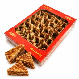 ANDRA Griliaș Triunghi 1kg – Prăjitură cu Foi de Napolitană și Cremă Caramelizată