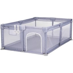 Tarc de joaca Chipolino Lotus 180x120 cm Grey