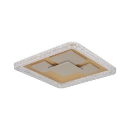 Globo 48476-40 - Plafonieră LED LORAINE LED/40W/230V 48,8x48,8 cm aurie