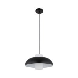 Globo 15755S - Lustră suspendată pe cablu LOWE 1xE27/60W/230V negru