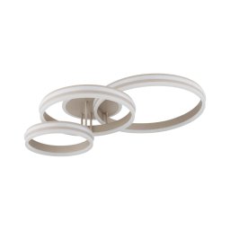 Globo 67260-72SA - Plafonieră LED dimabilă RUBIO LED/72W/230V 3000K 79,5x50 cm