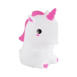 Globo 2873-LED RGBW Veioză de veghe reîncărcabilă, dimabilă, pentru copii, model UNICORN, LED/1,5W/5V, 1200 mAh