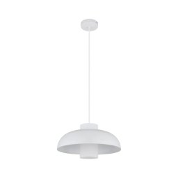 Globo 15755W - Pendul pe cablu LOWE 1xE27/60W/230V alb