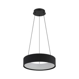 Globo 15924S - Candelabru LED suspendat pe cablu KEMP LED/45W/230V, Ø 46 cm, negru