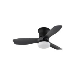 Globo 03669 - Ventilator de tavan dimabil IRWIN LED/15W/230V 2700-6500K negru + telecomandă