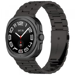 Curea Techsuit W010 pentru Samsung Galaxy Watch Ultra Series, Neagra