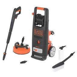 Aparat de spalat cu presiune Black & Decker, 2000 W, 440 l/h, 140 bar, 50°C temperatura maxima, accesorii incluse