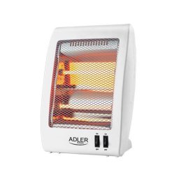 Radiator electric cu halogen AD 7709, 2 trepte putere, 400-800W, Alb