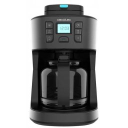 Cafetiera Cecotec Coffee 66 Grind & Drop, 1086W, 1.8L, 12 cesti, Negru