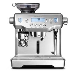 Espressor Gastroback 42640, 15 bari, 1500W, 2.5L apa, 280g cafea, Argintiu