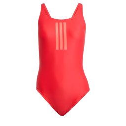 ADIDAS PERFORMANCE Costum de baie sport '3-Stripes V-Back' roșu / roșu pastel