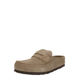 BIRKENSTOCK Papuci de casă 'Naples' bej închis