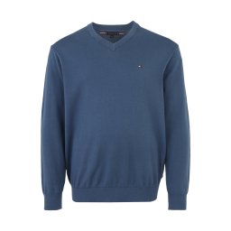 Tommy Hilfiger Big & Tall Pulover 'ESSENTIAL' albastru marin