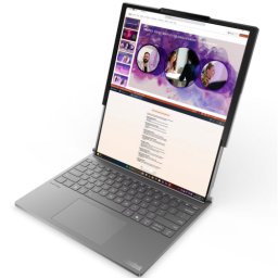 Laptop Lenovo ThinkBook Plus G6 Rollable 14 inch /16.7 inch POLED Intel Core Ultra 7 258V 32GB 1TB SSD Windows 11 Pro Luna Grey