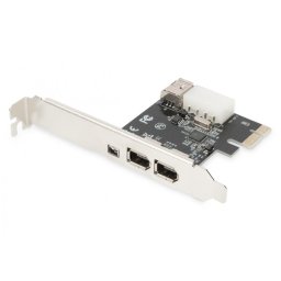 PCI Express cu 3 x Firewire A + 1 x Firewire B, Digitus DS-30201-5