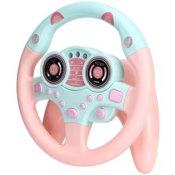 Volan Interactiv multifunctional, cu suport, 2192E roz