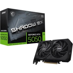 Placa video MSI nVidia GeForce RTX 5050 SHADOW 2X OC 8GB GEFORCE RTX 5050 8G SHADOW 2X OC, GDDR7, 128 bit