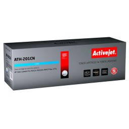 Activejet ATH-201CN toner for HP CF401AActivejet ATH-201CN toner for HP printer; HP 201A CF401A replacement; Supreme; 1400 pages; cyan