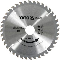 Disc circular pentru lemn 190 x 30 x 3.2 mm 40 dinți YT-60489