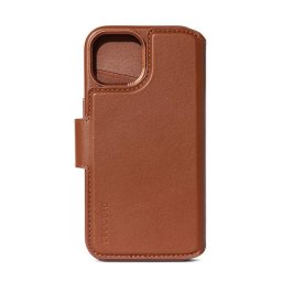 Husa Decoded Leather Detachable Wallet, tan - iPhone 15 Plus