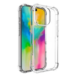 Husa Husa pentru iPhone 16 Pro - Techsuit Shockproof Clear Silicone - Clear