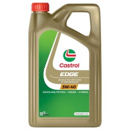 EDGE 5W-40, 4 X 5 LT ACEA C3 API SN Dexos2 VW 502 00 / 505 00/ 505.01 MB 229.31 MB 229.51 Fiat 9.55535-S2 RN 0700 / RN 0710 Ford WSS-M2C917-A