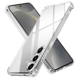 Husa Husa pentru Samsung Galaxy S24 FE - Techsuit Shockproof Clear Silicone - Clear