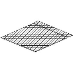 Accesorii si piese hote Filtru Metalic Antigrasime Hota - Lavabil
