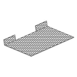 Accesorii si piese hote Filtru metalic de grasime 112.0157.248, pentru hote model 152 LG, 2152, 2156, 54 cm x 19.9 cm