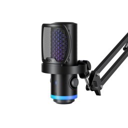 Microfon BOYA CastMic G40B Wired Gaming Microphone with Arm, USB-C - Black