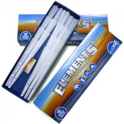Elements Blue Conuri pre-rulate din orez King Size x40