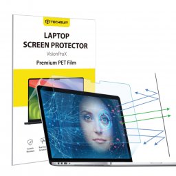 Folie Protectie Ecran Anti Blue Light Techsuit VisionProX pentru Apple MacBook Air 15inch (2024) / Air 15inch (2023), Plastic