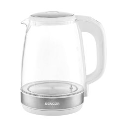 Fierbător de apă cu termoreglare 2 l 2200W/230V alb Sencor