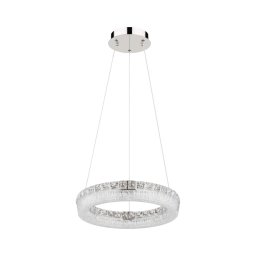 Globo 67387-24 - Lustru LED reglabil suspendat pe cablu LAUREL LED/24W/230V transparent + telecomandă