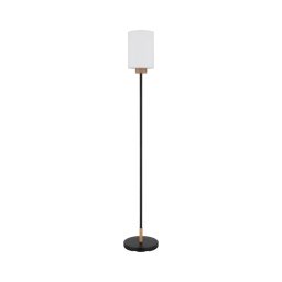 Globo 15977S - Lampadar ROWENA 1xE27/60W/230V negru/alb